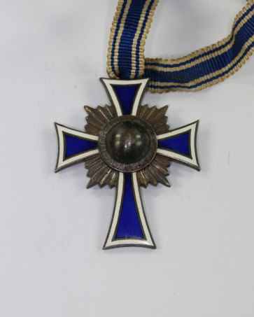 Mutterkreuz in Silber, entnazifiziert (!) - Militaria-Berlin