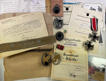 Nachlass Fallschirmjäger Kreta / Nordafrika - Militaria-Berlin