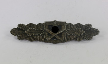 Nahkampfspange in Bronze, Deschler & Sohn, München - Militaria-Berlin