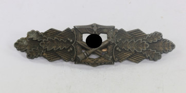  Nahkampfspange in Bronze, Hst. FLL (1. Modell) Friedrich Linden, Lüdenscheid - Militaria-Berlin