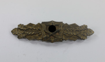  Nahkampfspange in Bronze, Hst. FLL (2. Modell) - Militaria-Berlin