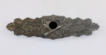 Nahkampfspange in Bronze, Hst. R.S. (Rudolf Souval, Wien) - Militaria-Berlin
