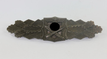 Nahkampfspange in Bronze, Steinhauer & Lück, Lüdenscheid - Militaria-Berlin