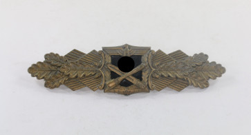  Nahkampfspange in Bronze, Steinhauer & Lück, Lüdenscheid (S&L) - Militaria-Berlin