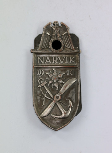 Narvikschild auf Luftwaffe - Heer, Cupal (!) - Militaria-Berlin