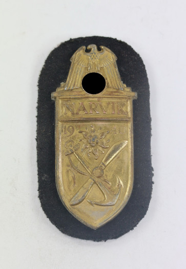  Narvikschild Kriegsmarine, C.E. Juncker (Typ 1.3) - Militaria-Berlin