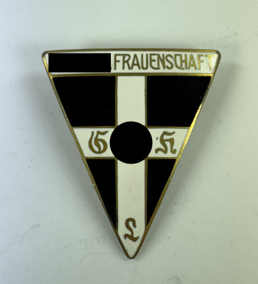 Nationalsozialistische Frauenschaft (NSF) Mitgliedsabzeichen (groß) - Militaria-Berlin