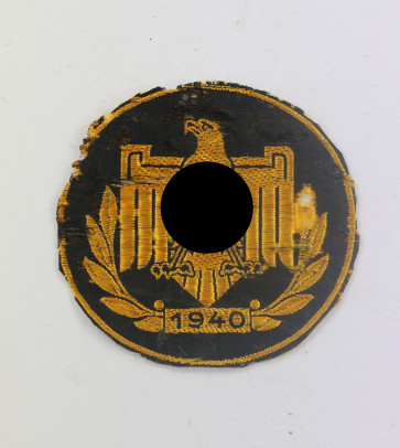 Nationalsozialistischer Reichsbund für Leibesübungen (NSRL), Mitgliedsabzeichen für den Sportanzug 1940 - Militaria-Berlin