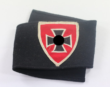 Nationalsozialistischer Reichskriegerbund (NSRKB), Armbinde  - Militaria-Berlin