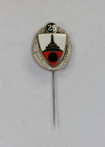 NS-Reichskriegerbund (Kyffhäuserbund), Nadel für 25 Jahre, 1 Ges. Gesch. - Militaria-Berlin