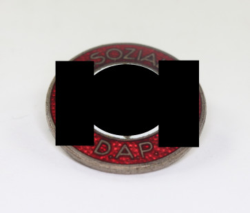 NSDAP Parteiabzeichen, Hst. RZM M1/101 (Gustav Brehmer, Markneukirchen) - Militaria-Berlin
