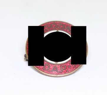 NSDAP Parteiabzeichen, Hst. RZM M1/104 (Otto Fechler, Bernsbach) - Militaria-Berlin