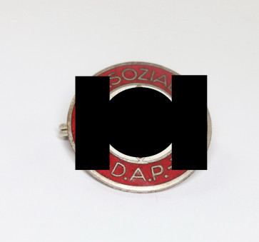 NSDAP Parteiabzeichen, Hst. RZM M1/105 (Hermann Aurich, Dresden) - Militaria-Berlin