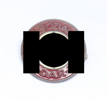  NSDAP Parteiabzeichen, Hst. RZM M1/105 (Hermann Aurich, Dresden) - Militaria-Berlin
