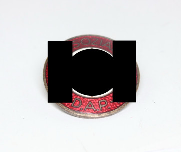 NSDAP Parteiabzeichen, Hst. RZM M1/128 (Eugen Schmidhaussler, Pforzheim) - Militaria-Berlin