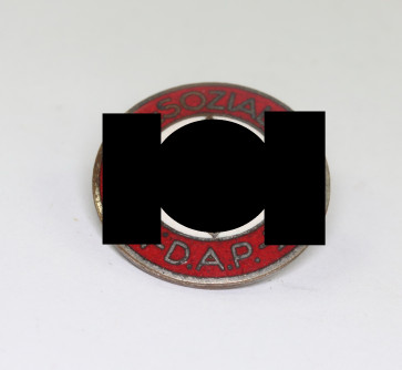 NSDAP Parteiabzeichen, Hst. RZM M1/14 (Matthias Oechsler & Sohn AG, Metallwarenfabrik Werk Ansbach) - Militaria-Berlin