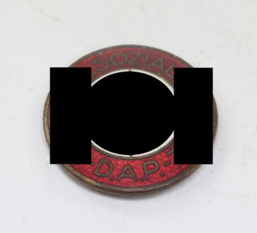 NSDAP Parteiabzeichen, Hst. RZM M1/160 (E. Reihl, Linz) - Militaria-Berlin