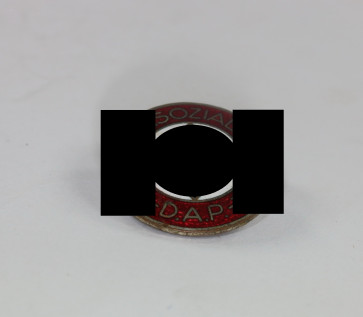 NSDAP Parteiabzeichen, Hst. RZM M1/165, Knopfloch Dekoration - Militaria-Berlin