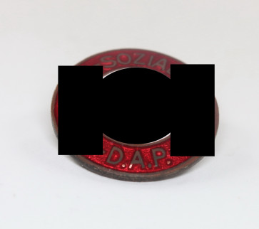 NSDAP Parteiabzeichen, Hst. RZM M1/67 Ges. Gesch. (Karl Schenker, Schwäb-Gmünd) - Militaria-Berlin