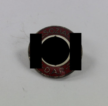 NSDAP Parteiabzeichen, Hst. RZM M1/77 (Foerster & Barth, Pforzheim) - Militaria-Berlin