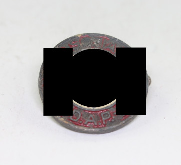 NSDAP Parteiabzeichen, Hst. RZM M1/77 (Foerster & Barth, Pforzheim) - Militaria-Berlin