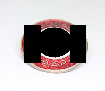 NSDAP Parteiabzeichen, Hst. RZM M1/93 (Gotllieb Friedrick Keck & Sohn, Pforzheim) - Militaria-Berlin