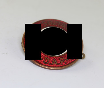 NSDAP Parteiabzeichen, Hst. RZM N 23 (Wilhelm Borgas, Pforzheim) - Militaria-Berlin