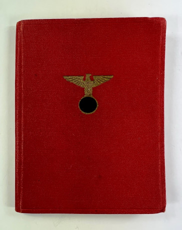 NSDAP Parteibuch 1933 - Militaria-Berlin