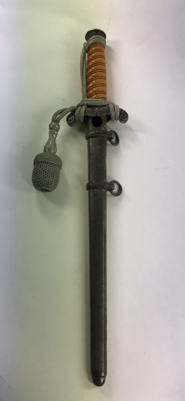Heeres Offiziersdolch, Hst. Eickhorn Solingen, mit Portepee - Militaria-Berlin