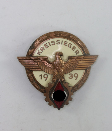  Kreissieger im Reichsberufswettkampf 1939, Hst. H. Aurich Dresden - Militaria-Berlin