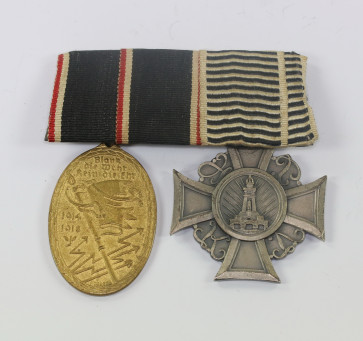Ordenschnalle 2X Kriegerverein - Militaria-Berlin