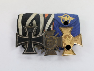 Ordenschnalle 3X  C.G. Ulrich Nachf. Hamburg - Militaria-Berlin