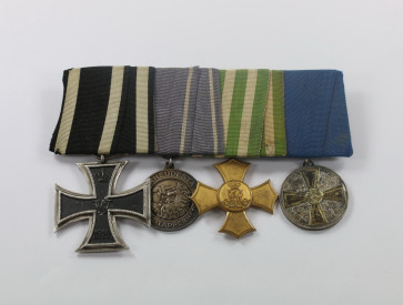 Ordenschnalle 4 X (Deutsch Finnisch) - Militaria-Berlin