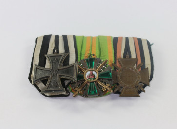 Ordensschnalle 3X - Zähringer Löwe - Militaria-Berlin