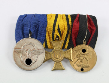 Ordensschnalle 3X - Militaria-Berlin