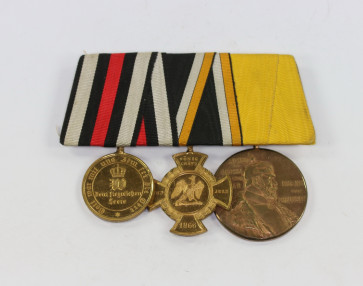 Ordensschnalle 3X - Militaria-Berlin