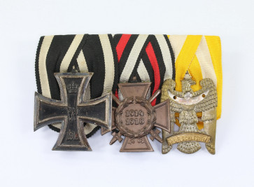 Ordenschnalle 3X, Godet Berlin - Militaria-Berlin