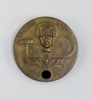 Abzeichen, Tag der Arbeit 1934 - Militaria-Berlin
