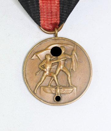 Anschlußmedaille Sudetenland (1. Oktober 1938) - Militaria-Berlin