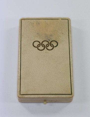 Etui Deutsche Olympia Erinnerungsmedaille 1936 - Militaria-Berlin