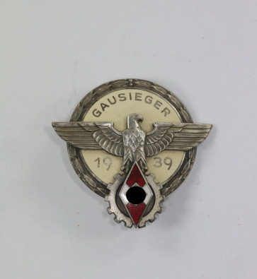  Gausieger im Reichsberufswettkampf 1939, Hst. G. Brehmer Markneukirchen - Militaria-Berlin