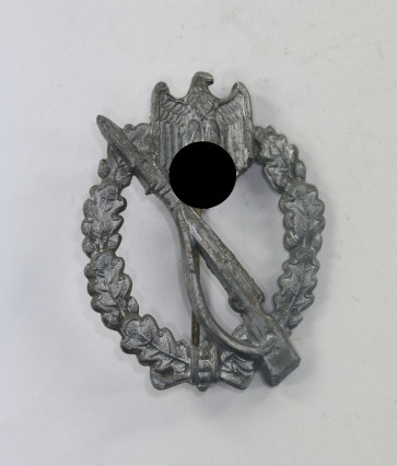  Infanterie Sturmabzeichen in Silber, Hst. Ernst L. Müller Pforzheim - Militaria-Berlin