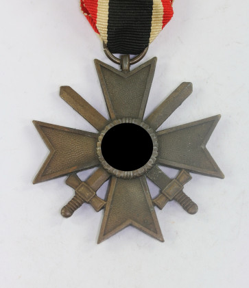 Kriegsverdienstkreuz 2. Klasse mit Schwertern, ohne Hersteller (Zink) - Militaria-Berlin