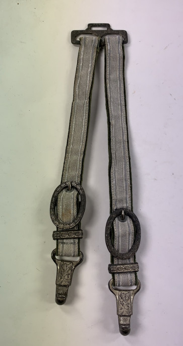Luxus Gehänge für einen Heeres Offiziersdolch (D.R.G.M.) - Militaria-Berlin