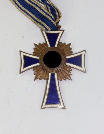 Mutterkreuz in Bronze, Der Deutschen Mutter - Militaria-Berlin