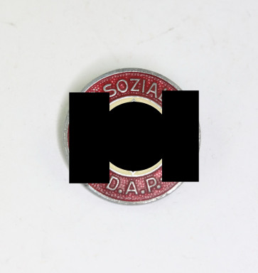  NSDAP Parteiabzeichen, Hst. RZM M1/17 (Assmann & Sohn, Lüdenscheid) - Militaria-Berlin