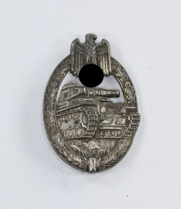 Panzerkampfabzeichen in Silber, Hst. Aurich - Militaria-Berlin