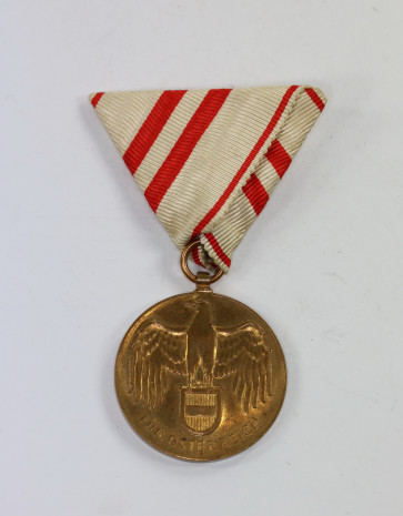 Österreich (K.u.K.), Weltkriegsmedaille Für Österreich 1914 - 1918 - Militaria-Berlin