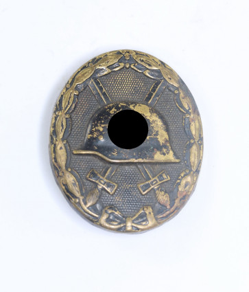 Verwundetenabzeichen in Schwarz 1939, Buntmetall, ohne Hersteller - Militaria-Berlin