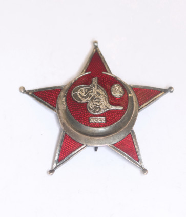  Osmanisches Reich, Eisernes Halbmond (Stern von Gallipoli), Petz & Lorenz, Untereichenbach - Militaria-Berlin